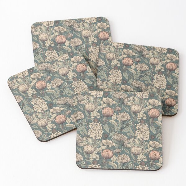Item preview, Rustic botanical floral pattern  designed and sold by florallover444.