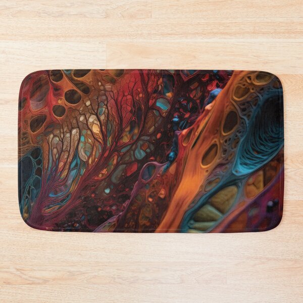 Item preview, Microscopic Beauty: Intricate and Vibrant Abstract World #4 designed and sold by PopPopGfx.