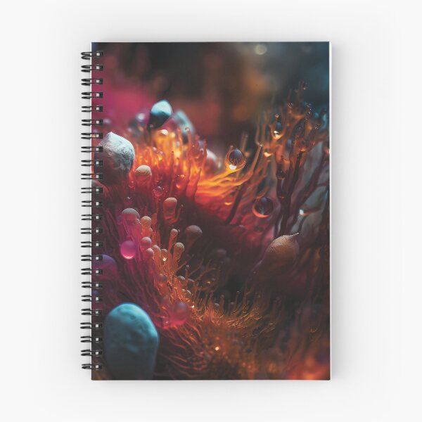 Item preview, Microscopic Beauty: Intricate and Vibrant Abstract World #3 designed and sold by PopPopGfx.