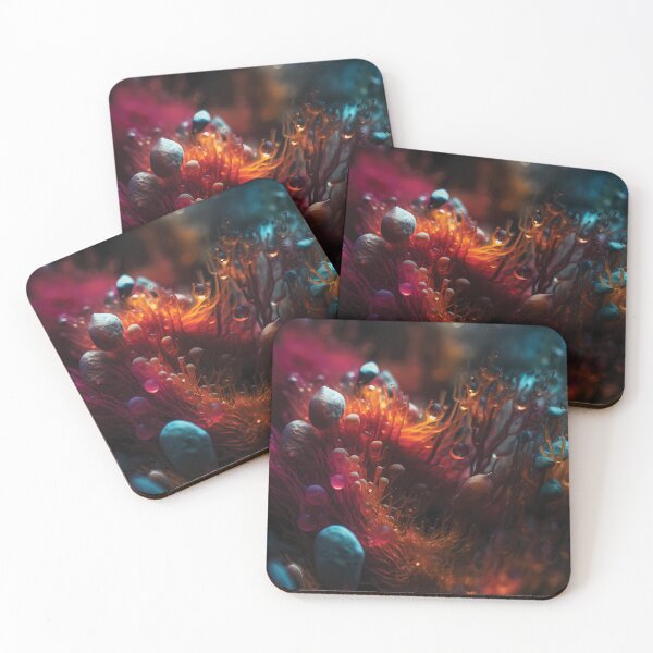 Item preview, Microscopic Beauty: Intricate and Vibrant Abstract World #3 designed and sold by PopPopGfx.