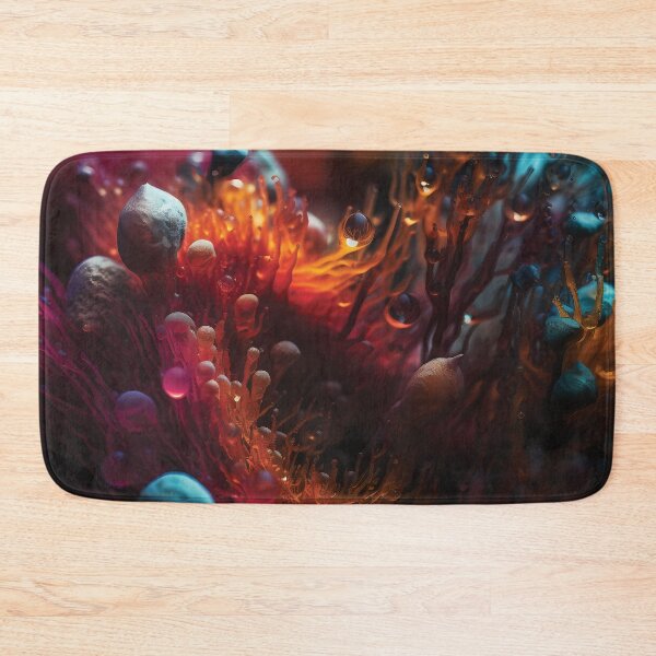 Item preview, Microscopic Beauty: Intricate and Vibrant Abstract World #3 designed and sold by PopPopGfx.