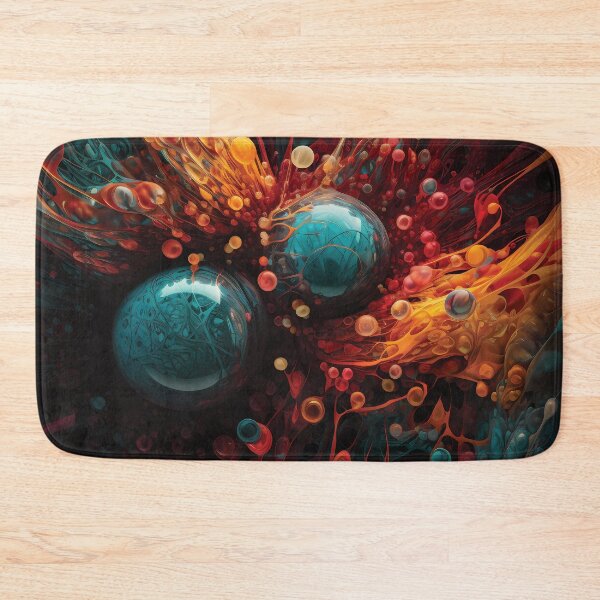 Item preview, Microscopic Beauty: Intricate and Vibrant Abstract World #2 designed and sold by PopPopGfx.