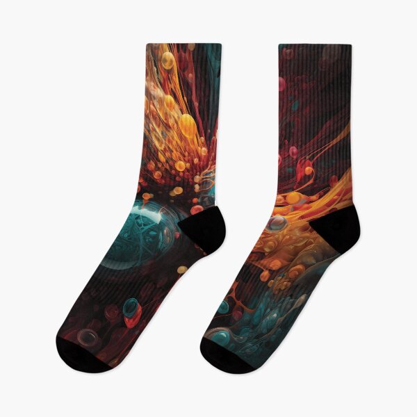 Item preview, Microscopic Beauty: Intricate and Vibrant Abstract World #2 designed and sold by PopPopGfx.