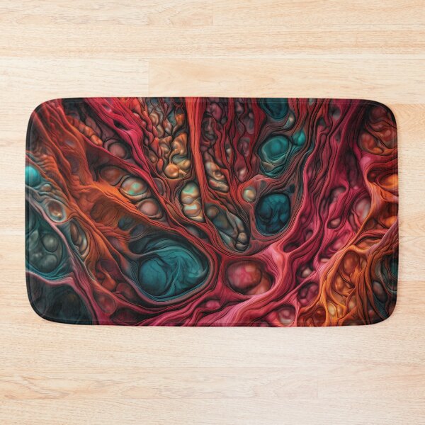 Item preview, Microscopic Beauty: Intricate and Vibrant Abstract World #1 designed and sold by PopPopGfx.