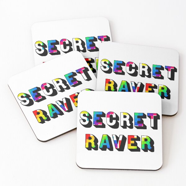 Item preview, LGBTQA Secret Raver dance design designed and sold by Nonsense and Relish.