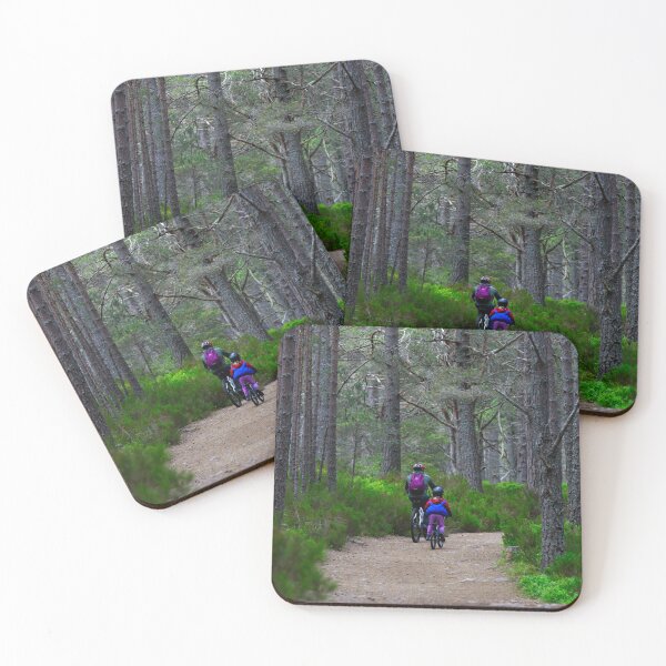 Item preview, Bonds of Adventure: Father and Son Cycling through Loch an Eilein Woods designed and sold by NatureSouvenirs.