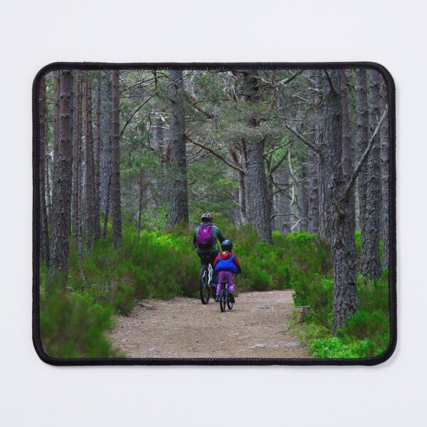 Item preview, Bonds of Adventure: Father and Son Cycling through Loch an Eilein Woods designed and sold by NatureSouvenirs.