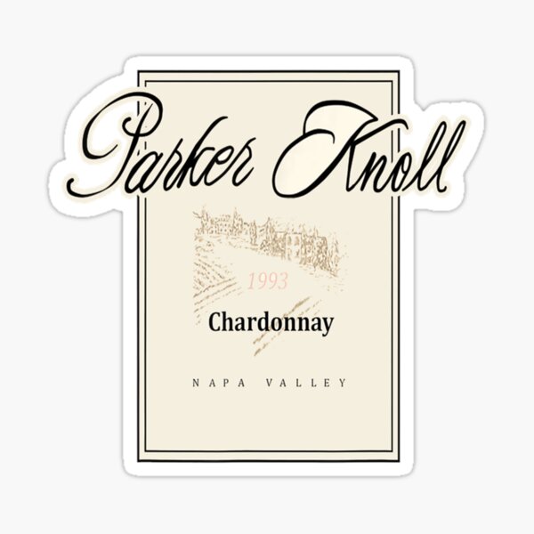 Item preview, Parker Knoll Wine Vineyard Napa Valley Funny    designed and sold by Gilbertogagel.