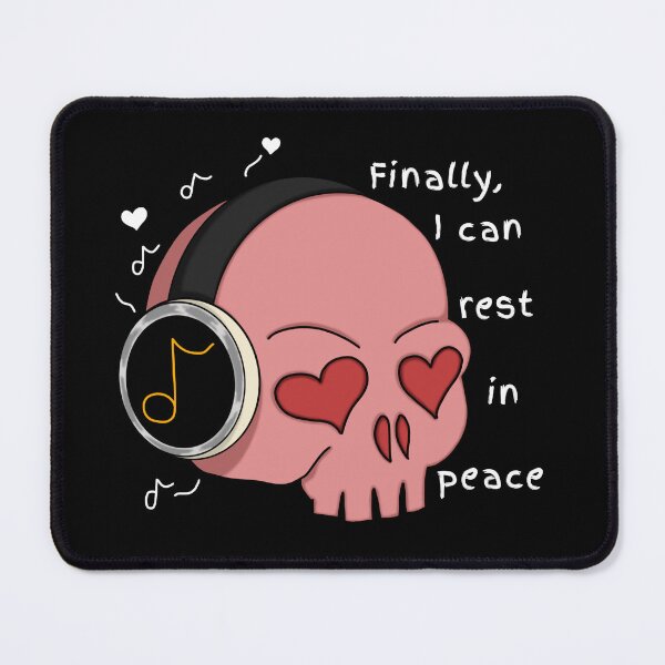 Item preview, Finally, I can Rest in Peace designed and sold by RabbitandMoon.