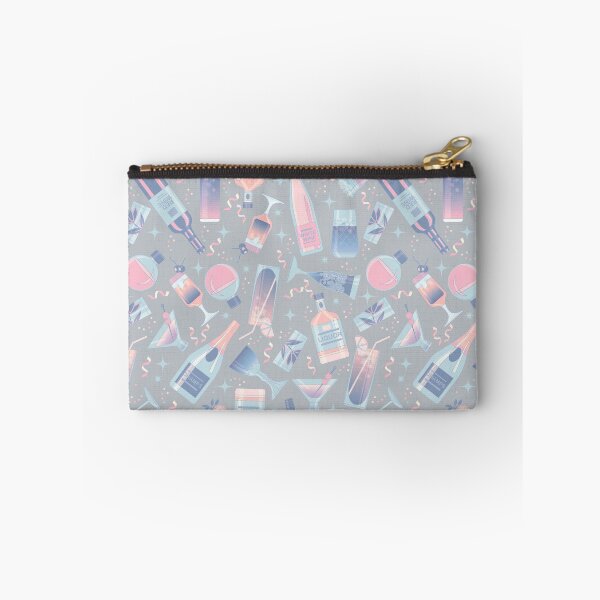 Item preview, COCKTAIL PARTY- Pink & Grey designed and sold by Carina Parry Studios.
