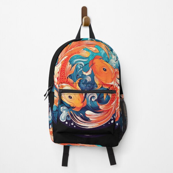 Item preview, Harmony in Motion: Yin Yang Koi Fish designed and sold by Bee Happy Creative™.
