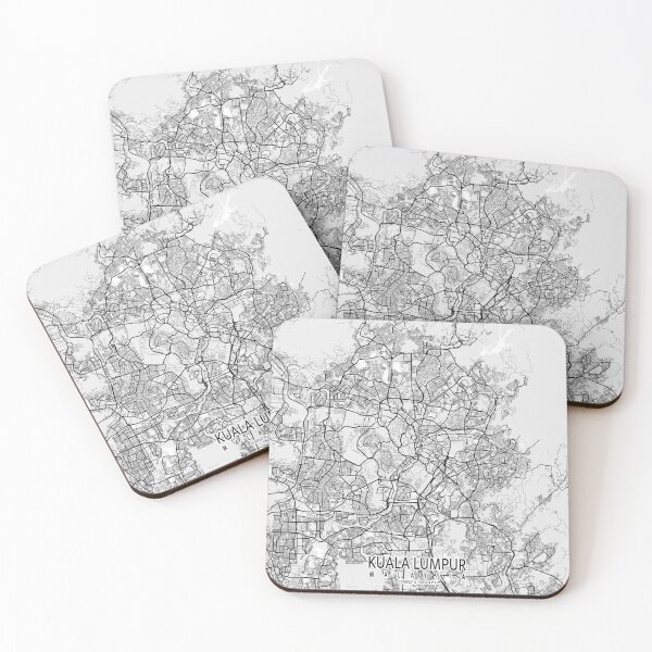 Item preview, Kuala Lumpur City Map of Malaysia - Light designed and sold by deMAP.