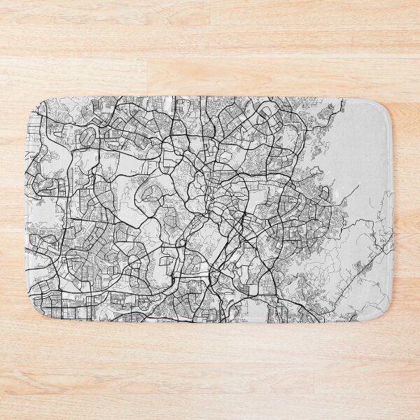Item preview, Kuala Lumpur City Map of Malaysia - Light designed and sold by deMAP.