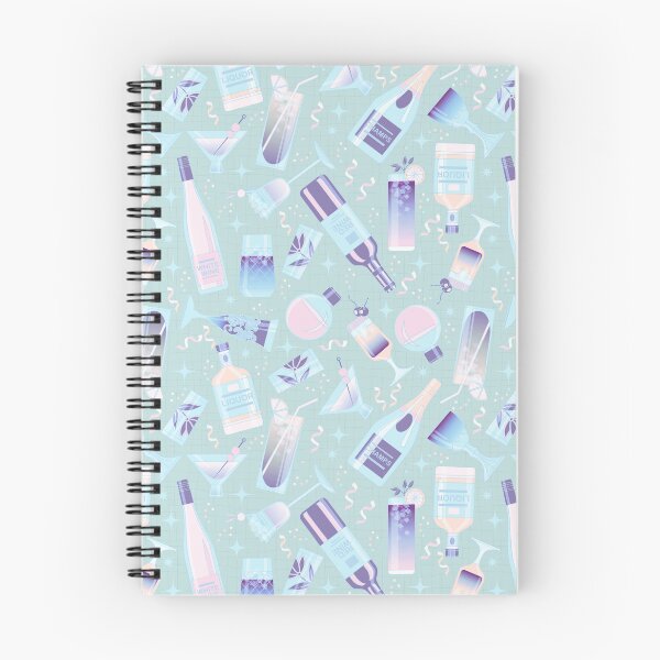 Item preview, COCKTAIL PARTY- Baby Blue designed and sold by Carina Parry Studios.