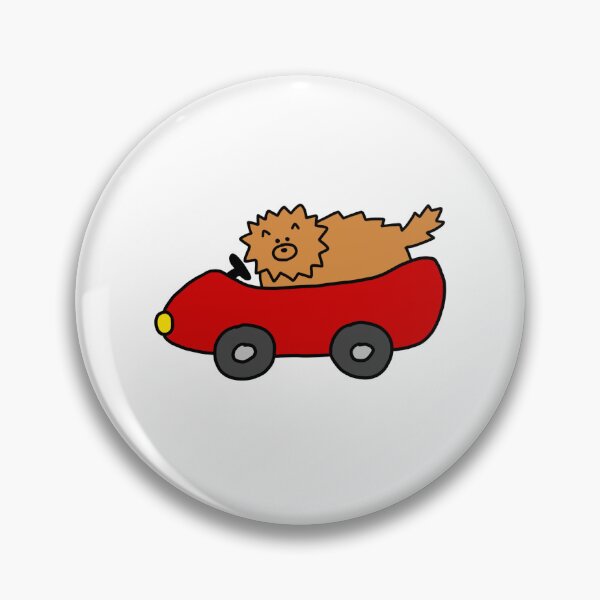 Artikelvorschau, ein Hund im Auto entworfen und verkauft von superbaechoo.