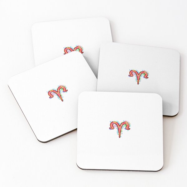 Item preview, Floral zodiac sign ARIES | Aries zodiac  designed and sold by DarbyHunterArt.