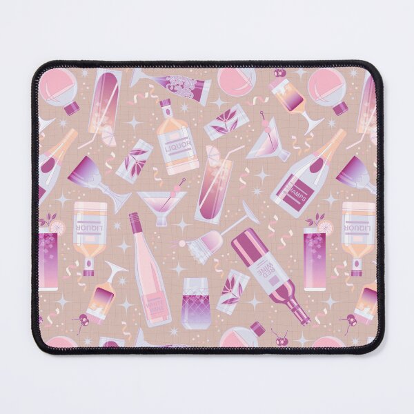Item preview, COCKTAIL PARTY- Pink designed and sold by Carina Parry Studios.
