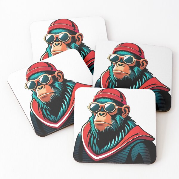 Item preview, RETRO Monkey designed and sold by Evolved Ape.