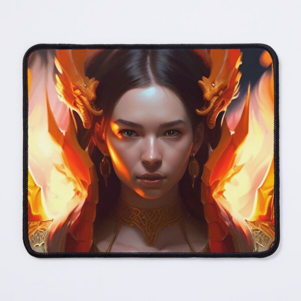 Item preview, Fire Dragon Princess designed and sold by RyukaradaPrints.