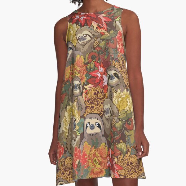 Item preview, Because Sloths Autumn designed and sold by Huebucket.