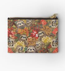 Because Sloths Autumn Zipper Pouch