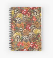 Cuaderno de espiral Porque los perezosos otoño