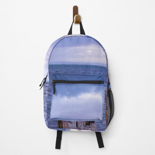 Item preview, Stormy skies and a sea gull flying over an old jetty designed and sold by visualsensation.
