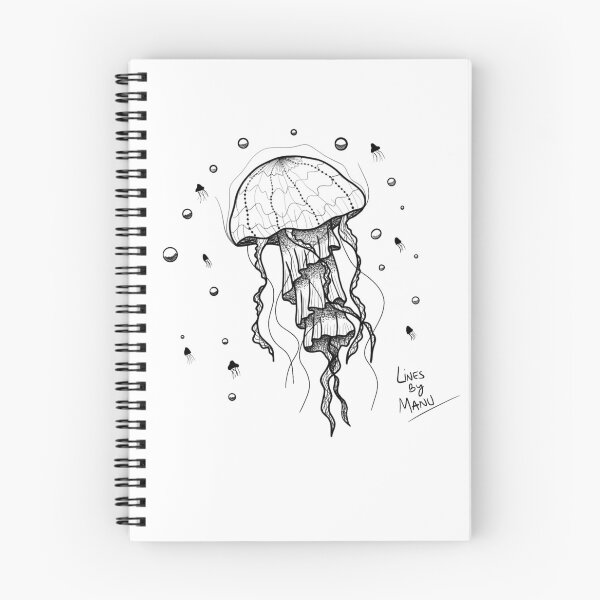 Item preview, Jellyfish  designed and sold by LinesByManu.