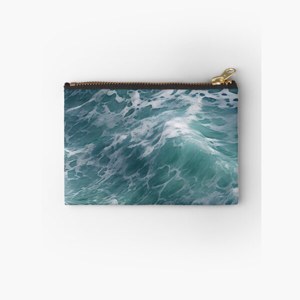 Item preview, Blue ocean waves aerial view designed and sold by CreativeJunglee.