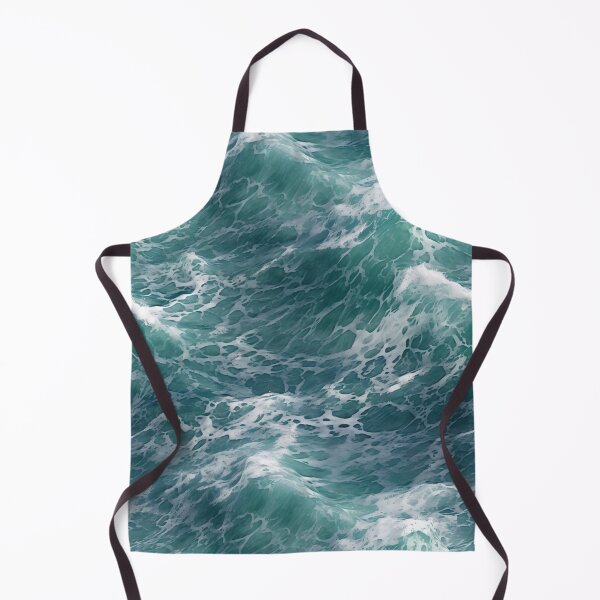 Item preview, Blue ocean waves aerial view designed and sold by CreativeJunglee.