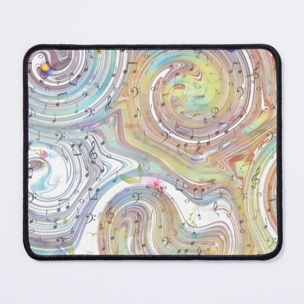 Item preview, Watercolor Artistic Musical Swirls designed and sold by MaxnGeorge.