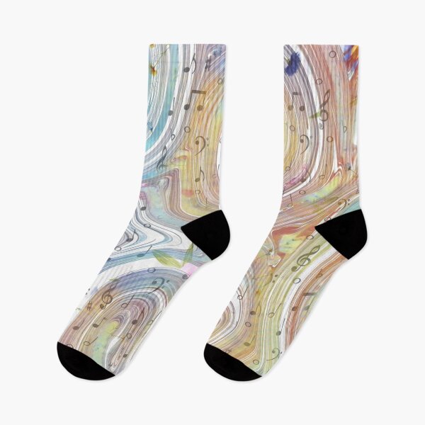 Item preview, Watercolor Artistic Musical Swirls designed and sold by MaxnGeorge.