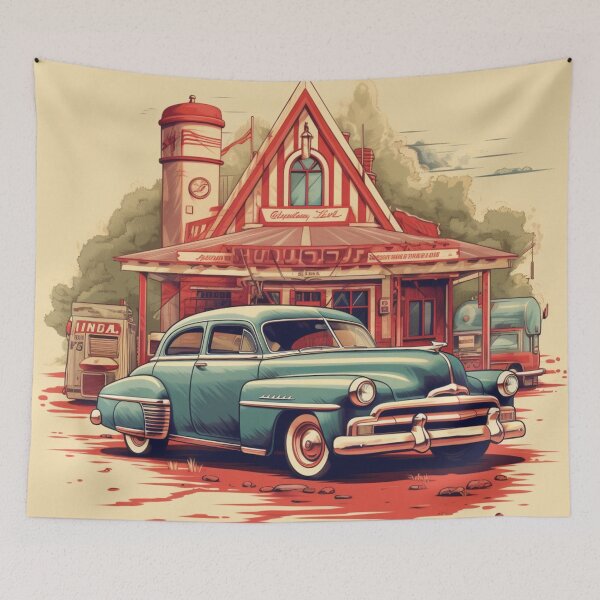 Item preview, "Vintage Reverie: A Kombuchapunk Oasis" designed and sold by Lunashop3624.