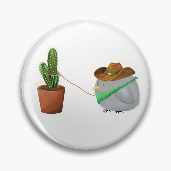 Item preview, Bean the Cowboy Catches a Cactus - Transparent designed and sold by mwkairos.