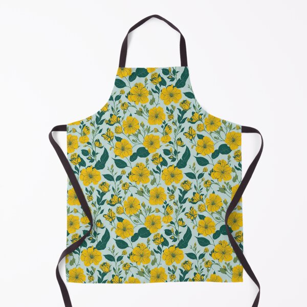 Item preview, Beautiful Bright Yellow Floral Digital Art  designed and sold by CXJStudio.
