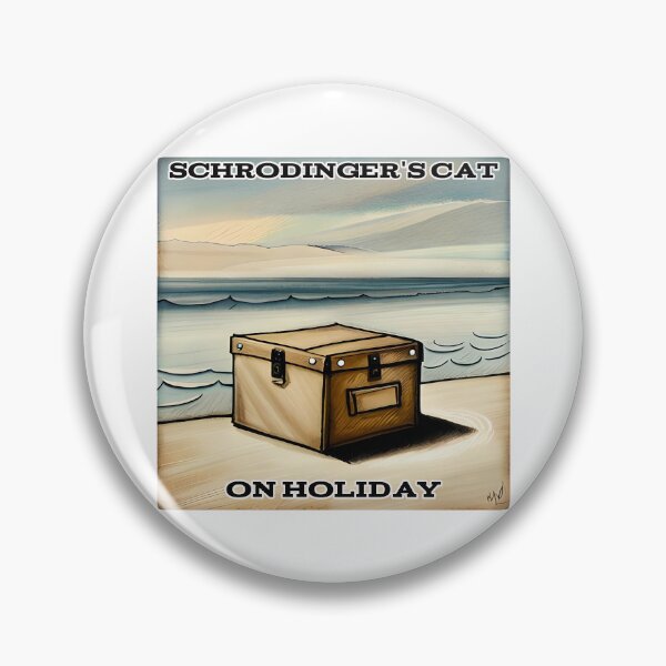Item preview, Schrödinger Cat On Holiday designed and sold by CandG-Emporium.