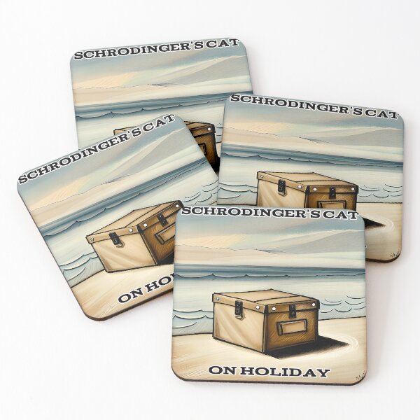 Item preview, Schrödinger Cat On Holiday designed and sold by CandG-Emporium.