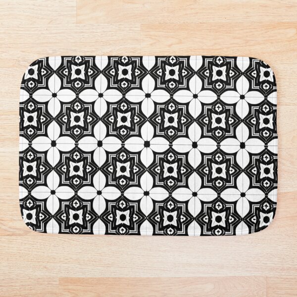 Artikelvorschau, Mutige geometrische Schwarz-Weiß-Formen entworfen und verkauft von YourPattern.