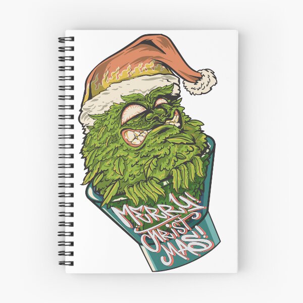 Artikelvorschau, Frohe Weihnachten mit Cannabis, Graffiti entworfen und verkauft von JunkJosh.