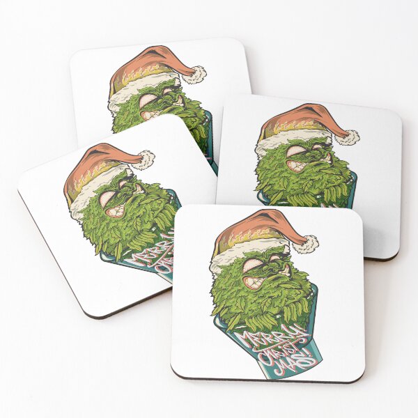 Item preview, merry christmas with cannabis , graffiti  designed and sold by JunkJosh.