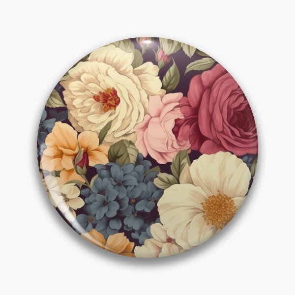 Item preview, Vintage flowers style 2 designed and sold by Ritacaloe.
