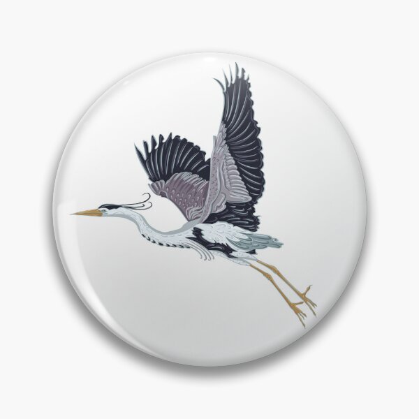 Item preview, Flying Blue Heron Wildlife Bird designed and sold by luvrest.