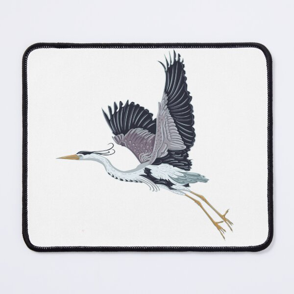 Item preview, Flying Blue Heron Wildlife Bird designed and sold by luvrest.