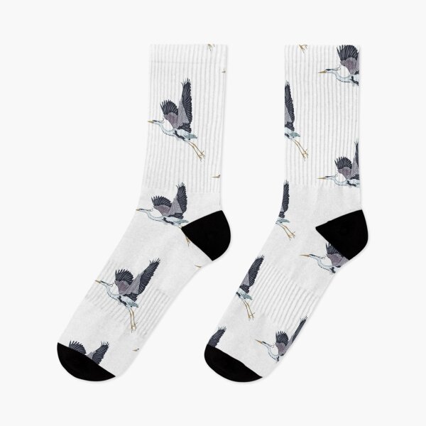 Item preview, Flying Blue Heron Wildlife Bird designed and sold by luvrest.