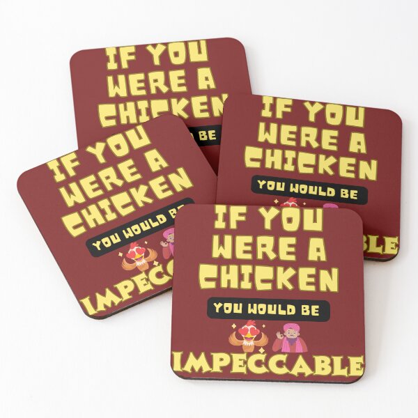 Item preview, If you were a chicken you would be impeccable : dad jokes, pickup line designed and sold by FLIRTAASAN.
