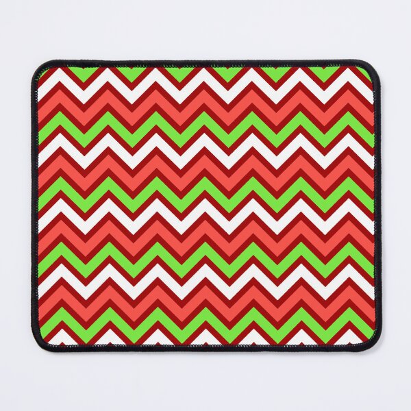 Item preview, Chevron Pattern. Red green white color designed and sold by Aetherier.