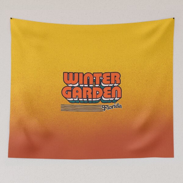 Item preview, Winter Garden, Florida | Retro Stripes designed and sold by retroready.