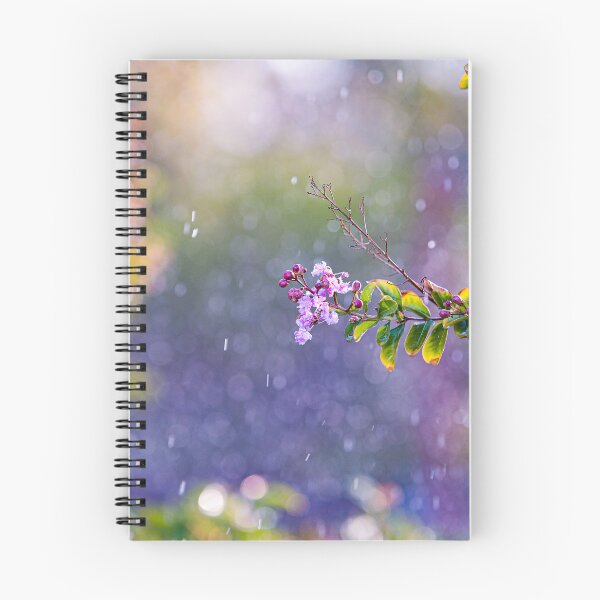 Item preview, Abstract purple flower plants sunshine rain  designed and sold by visualsensation.