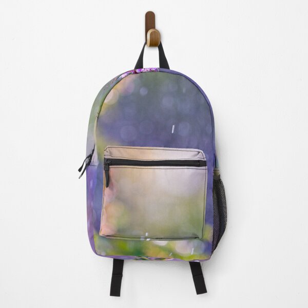 Item preview, Abstract purple flower plants sunshine rain designed and sold by visualsensation.