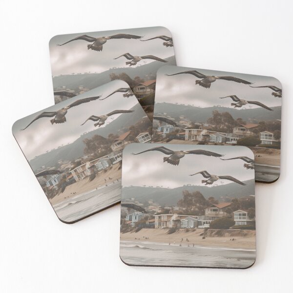 Item preview, Beach Day for Pelicans designed and sold by shakespeare1212.